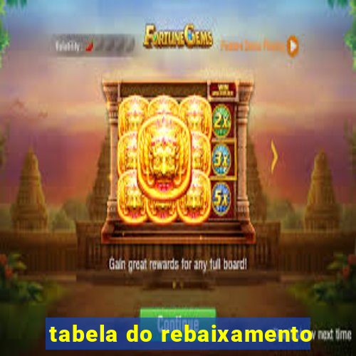 tabela do rebaixamento